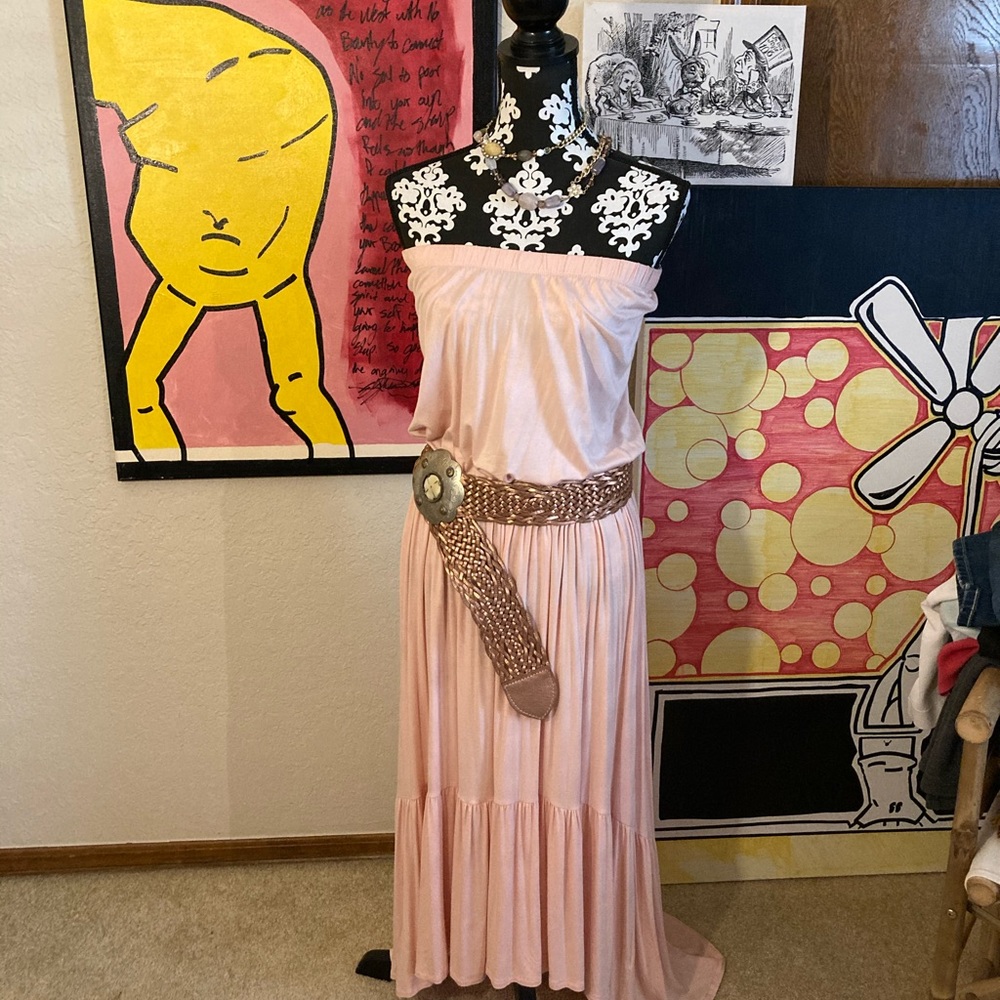 Beautiful peach dress